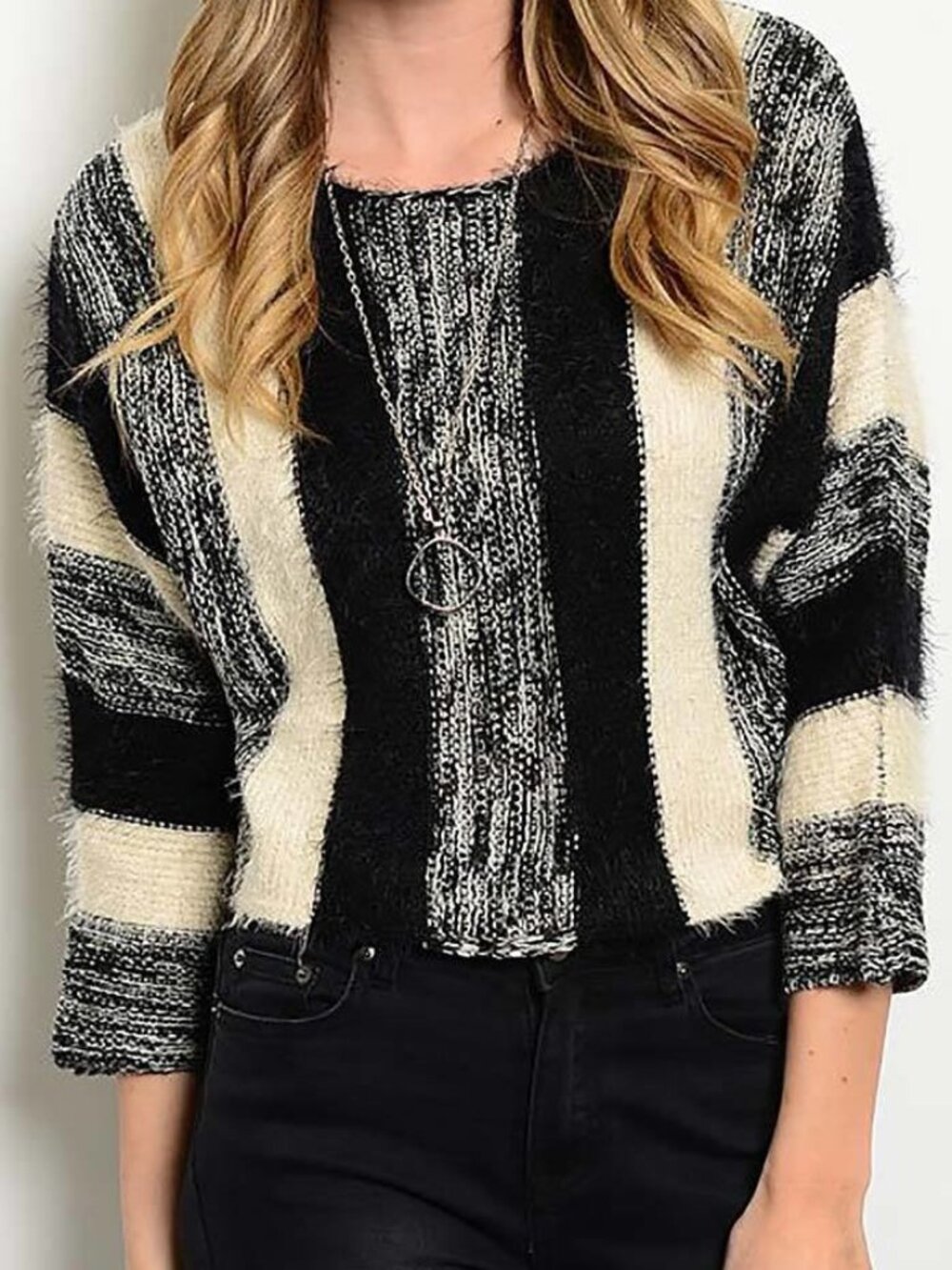 Cropped Sweater Top! Last One!!